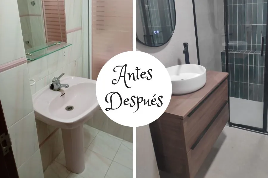 Reforma de baño en las Delicias